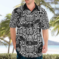 African Snake Skin Pattern Hawaiian Shirt