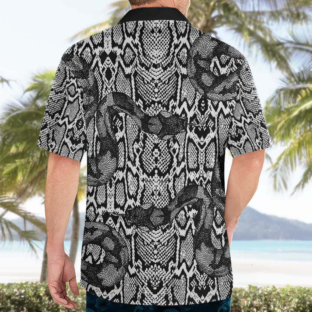 African Snake Skin Pattern Hawaiian Shirt