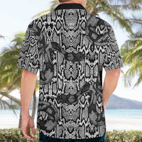 African Snake Skin Pattern Hawaiian Shirt