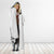 African Snake Skin Pattern Hooded Blanket