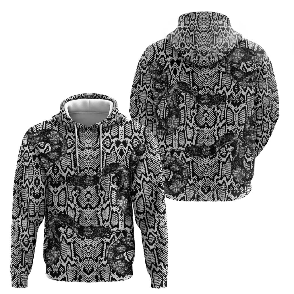 African Snake Skin Pattern Hoodie
