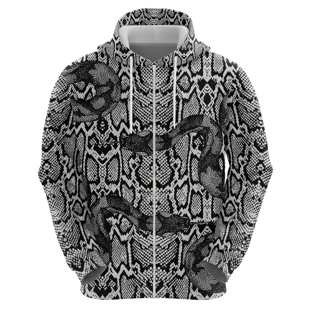 African Snake Skin Pattern Hoodie