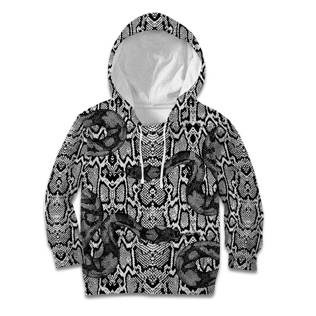 African Snake Skin Pattern Kid Hoodie