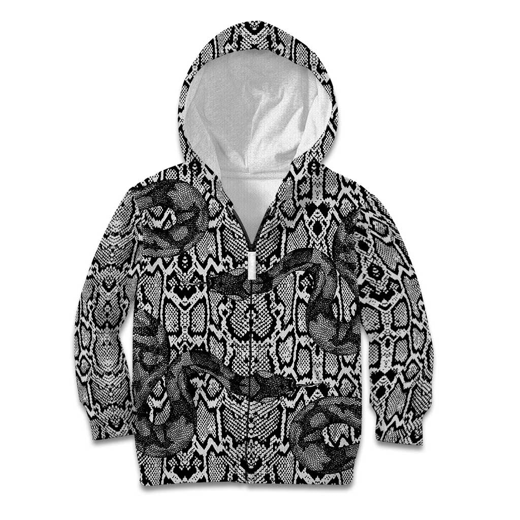 African Snake Skin Pattern Kid Hoodie