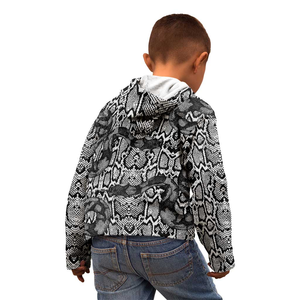 African Snake Skin Pattern Kid Hoodie