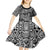 African Snake Skin Pattern Kid Short Sleeve Dress