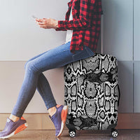 African Snake Skin Pattern Luggage Cover
