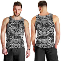African Snake Skin Pattern Men Tank Top