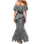 African Snake Skin Pattern Mermaid Dress