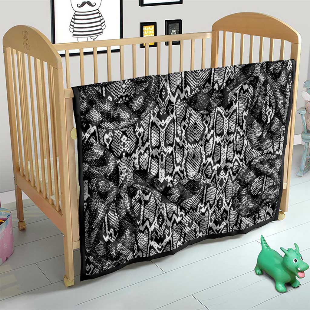 African Snake Skin Pattern Quilt