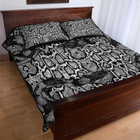 African Snake Skin Pattern Quilt Bed Set