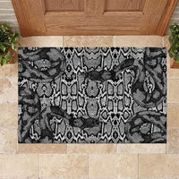 African Snake Skin Pattern Rubber Doormat