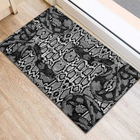 African Snake Skin Pattern Rubber Doormat