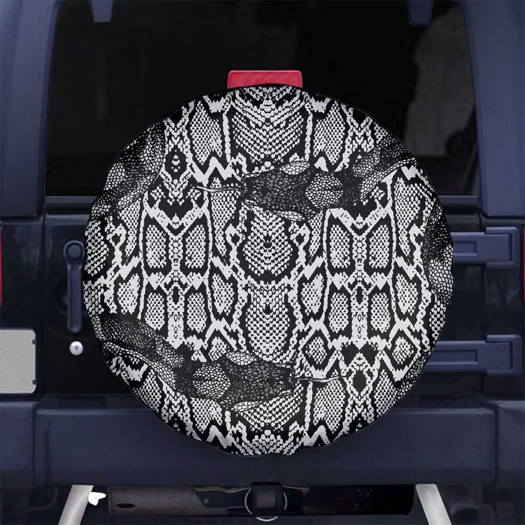 African Snake Skin Pattern Spare Tire Cover