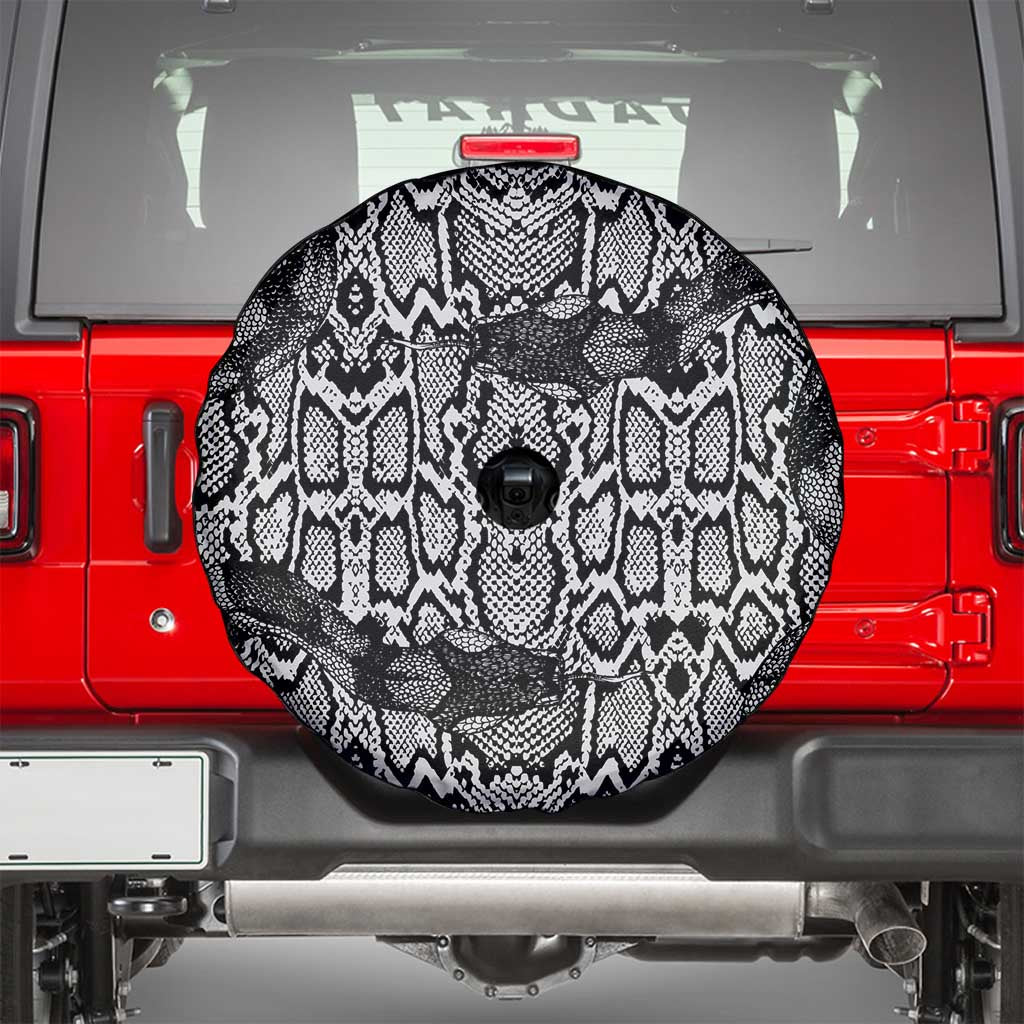 African Snake Skin Pattern Spare Tire Cover