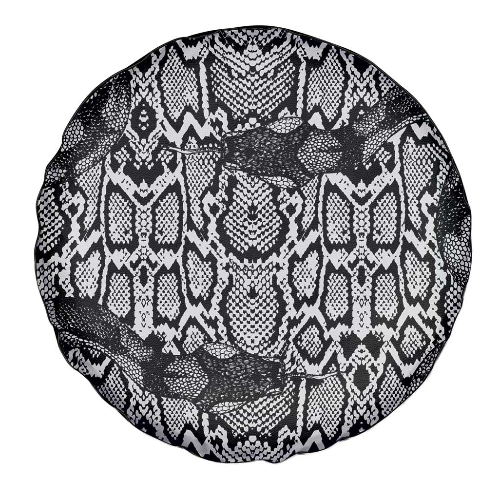 African Snake Skin Pattern Spare Tire Cover
