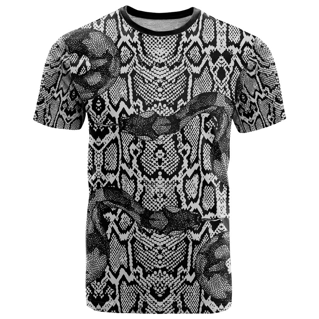 African Snake Skin Pattern T Shirt