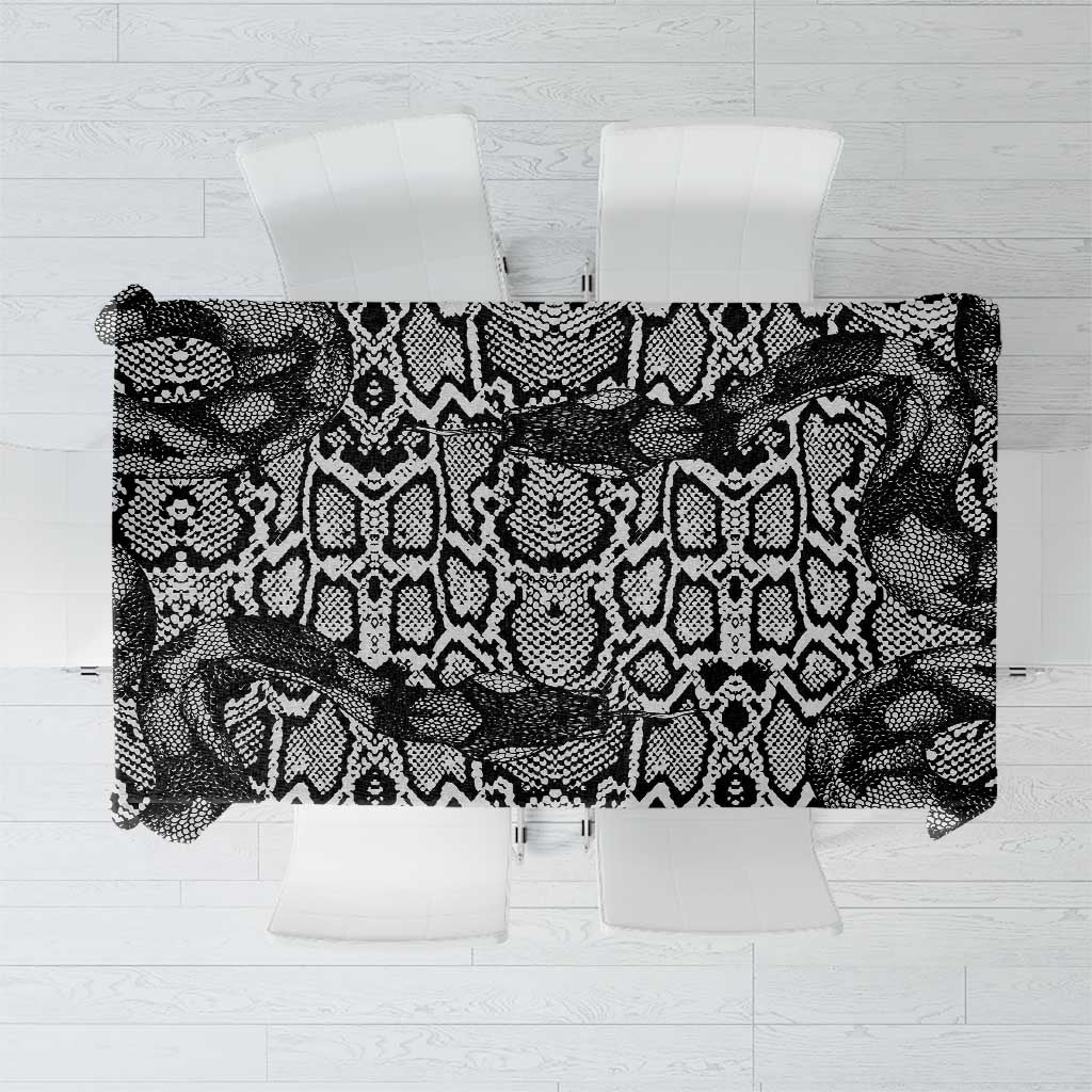 African Snake Skin Pattern Tablecloth