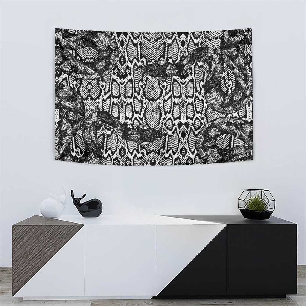 African Snake Skin Pattern Tapestry