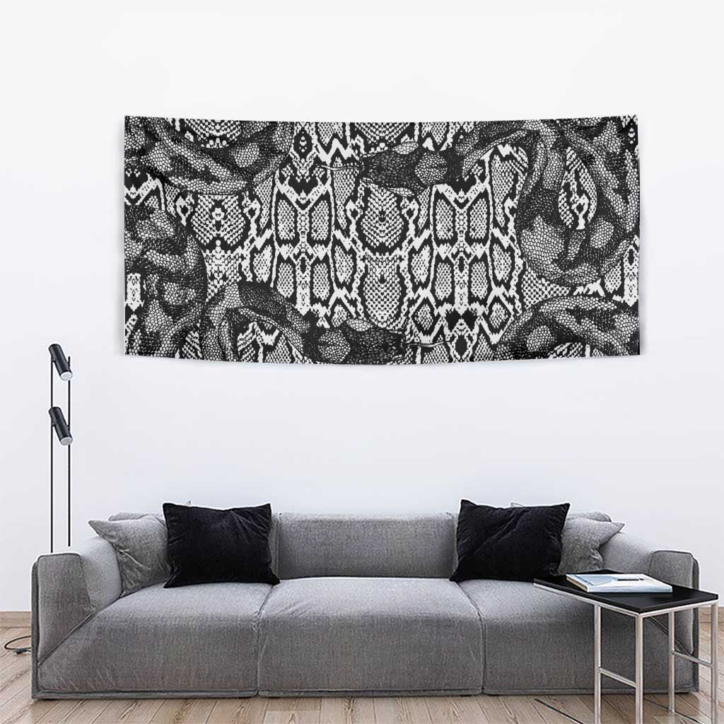 African Snake Skin Pattern Tapestry