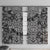 African Snake Skin Pattern Window Curtain