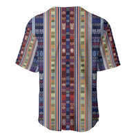 Lamba Mpanjaka Madagascar Baseball Jersey Traditional Pattern