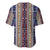 Lamba Mpanjaka Madagascar Baseball Jersey Traditional Pattern