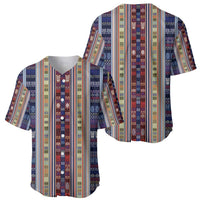 Lamba Mpanjaka Madagascar Baseball Jersey Traditional Pattern