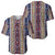 Lamba Mpanjaka Madagascar Baseball Jersey Traditional Pattern