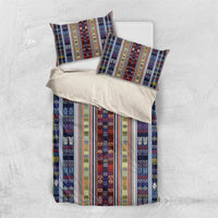 Lamba Mpanjaka Madagascar Bedding Set Traditional Pattern