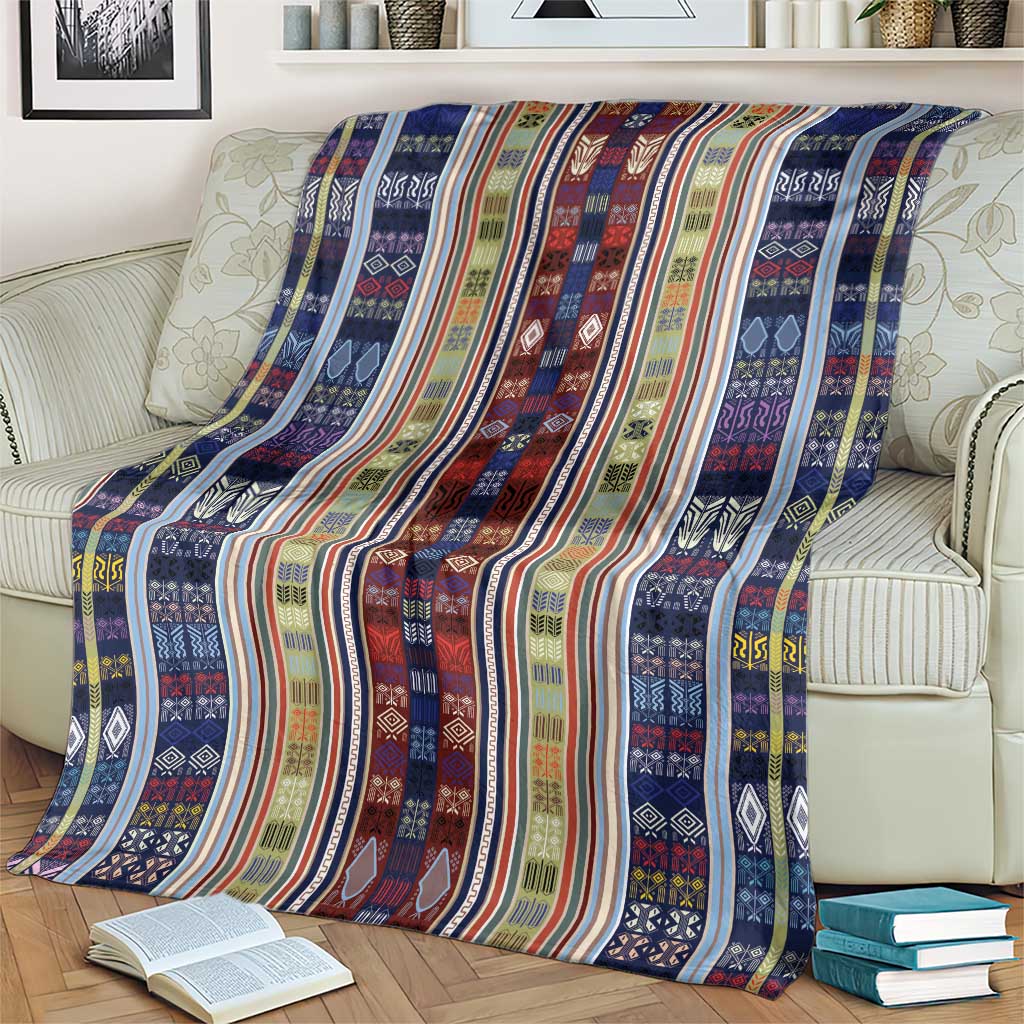 Lamba Mpanjaka Madagascar Blanket Traditional Pattern