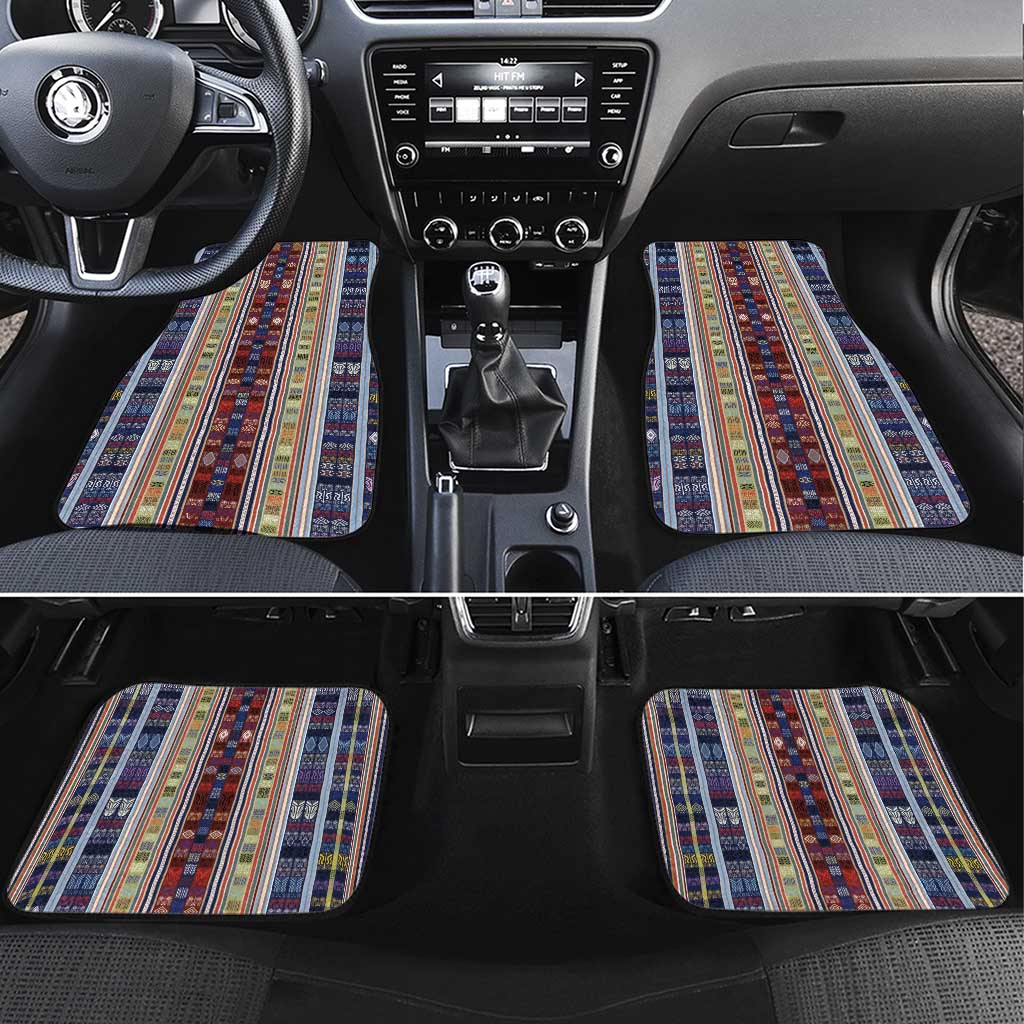Lamba Mpanjaka Madagascar Car Mats Traditional Pattern