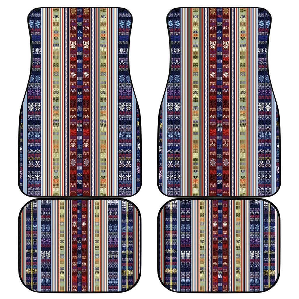 Lamba Mpanjaka Madagascar Car Mats Traditional Pattern