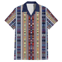 Lamba Mpanjaka Madagascar Family Matching Off The Shoulder Long Sleeve Dress and Hawaiian Shirt Traditional Pattern