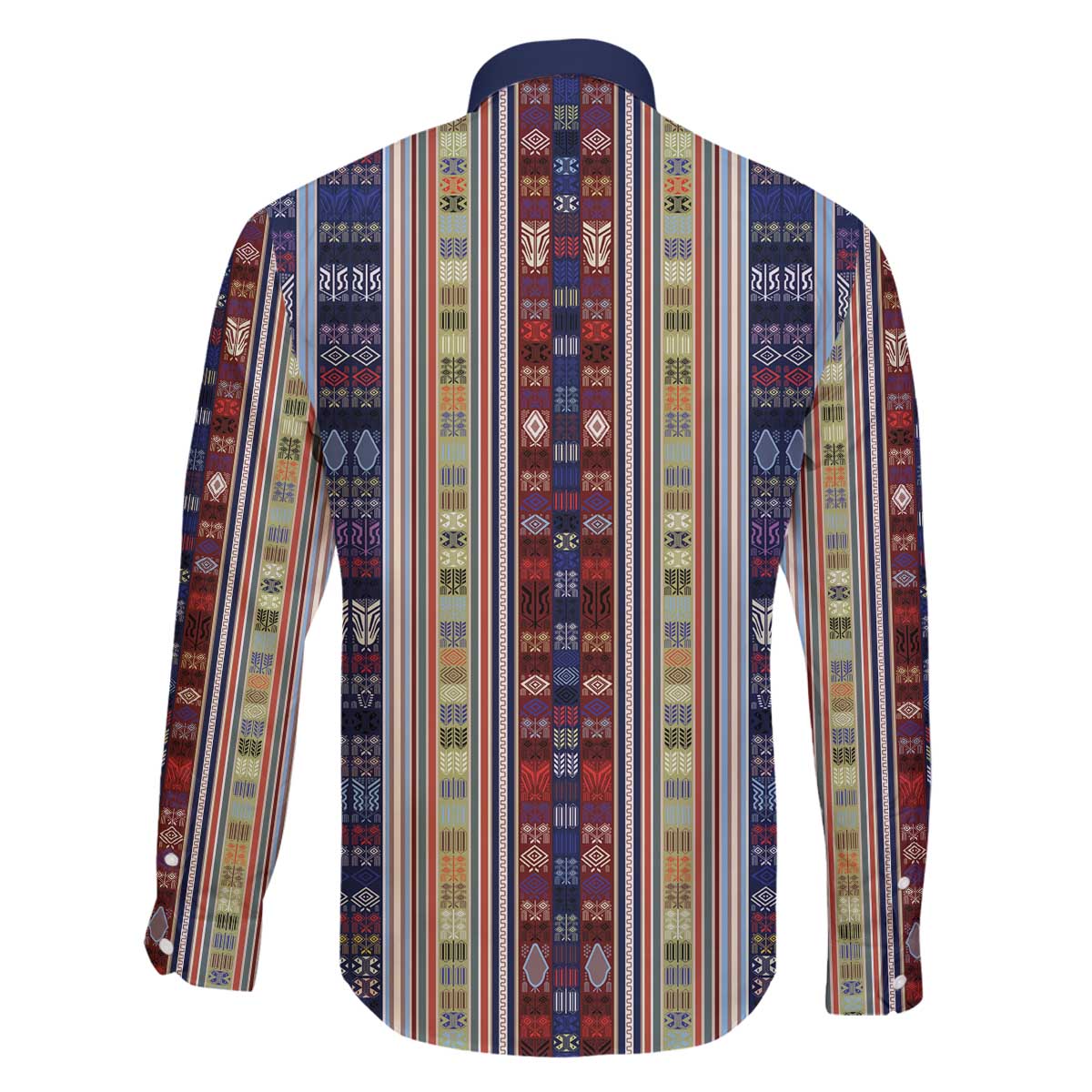 Lamba Mpanjaka Madagascar Family Matching Off The Shoulder Long Sleeve Dress and Hawaiian Shirt Traditional Pattern