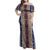 Lamba Mpanjaka Madagascar Family Matching Off Shoulder Maxi Dress and Hawaiian Shirt Traditional Pattern