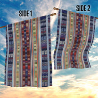 Lamba Mpanjaka Madagascar Garden Flag Traditional Pattern