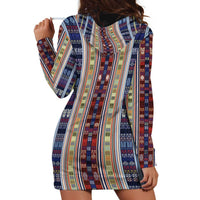 Lamba Mpanjaka Madagascar Hoodie Dress Traditional Pattern