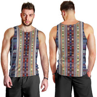 Lamba Mpanjaka Madagascar Men Tank Top Traditional Pattern