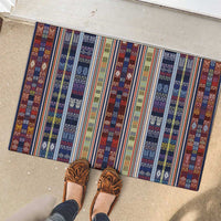 Lamba Mpanjaka Madagascar Rubber Doormat Traditional Pattern