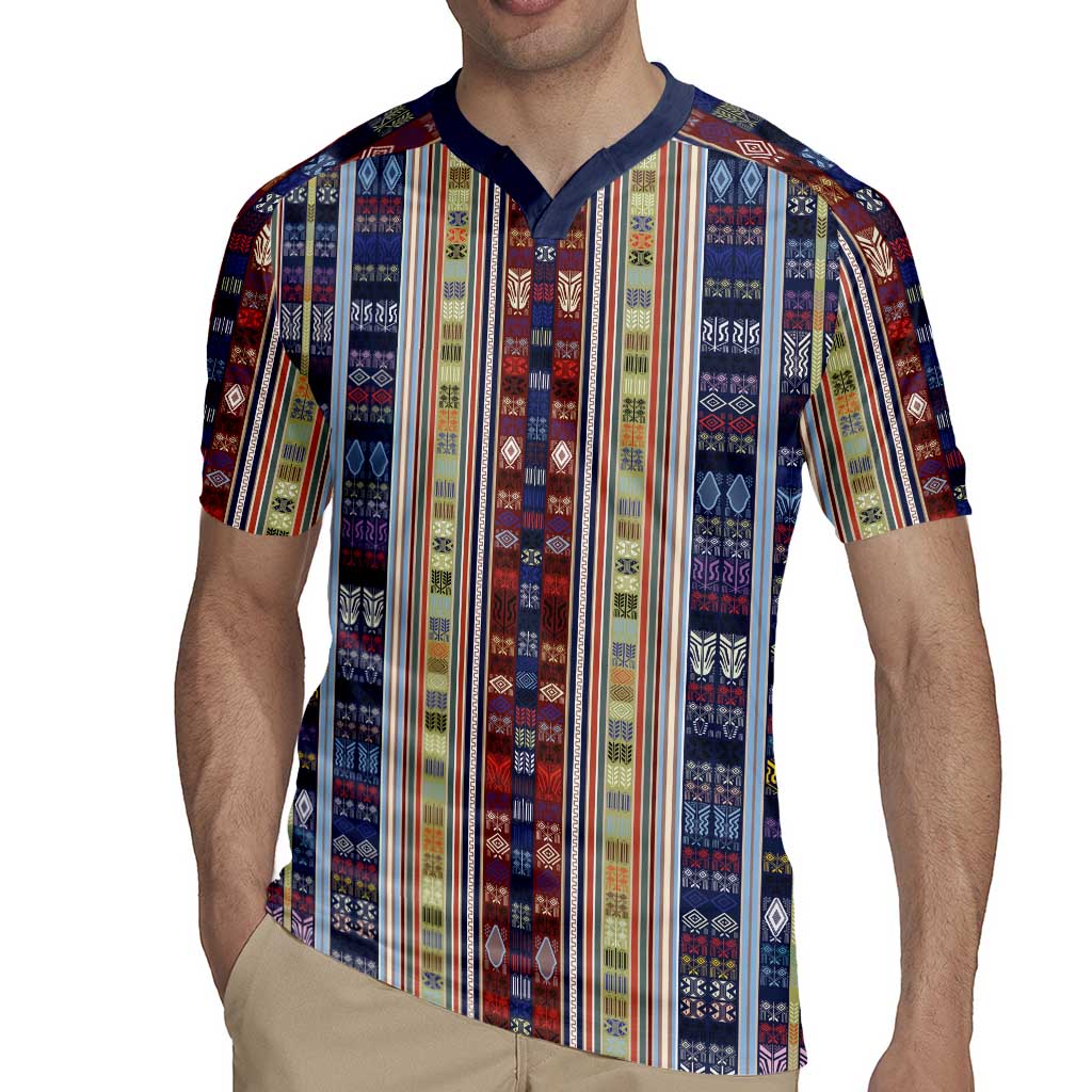 Lamba Mpanjaka Madagascar Rugby Jersey Traditional Pattern