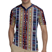 Lamba Mpanjaka Madagascar Rugby Jersey Traditional Pattern