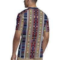 Lamba Mpanjaka Madagascar Rugby Jersey Traditional Pattern