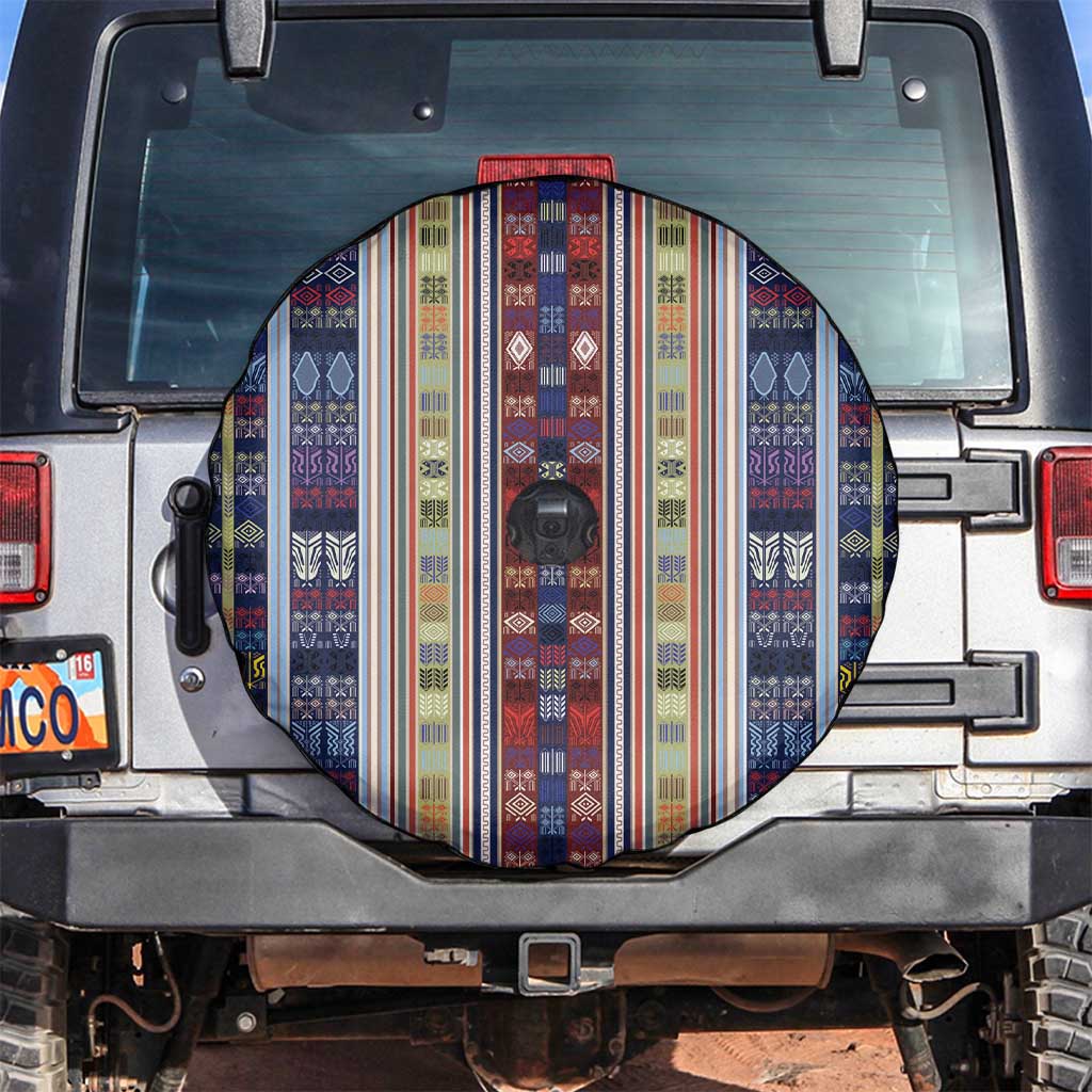 Lamba Mpanjaka Madagascar Spare Tire Cover Traditional Pattern