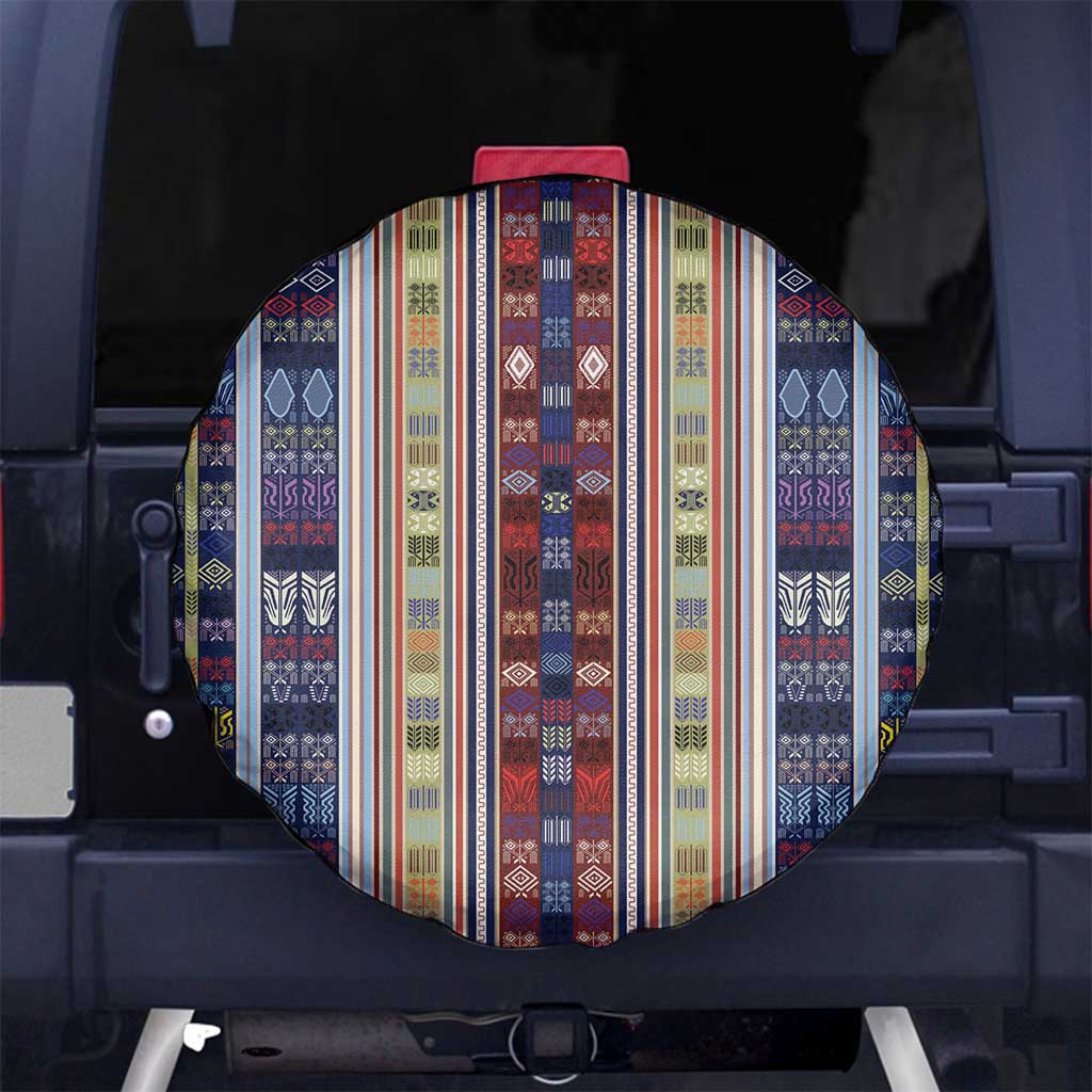Lamba Mpanjaka Madagascar Spare Tire Cover Traditional Pattern