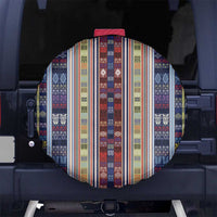 Lamba Mpanjaka Madagascar Spare Tire Cover Traditional Pattern