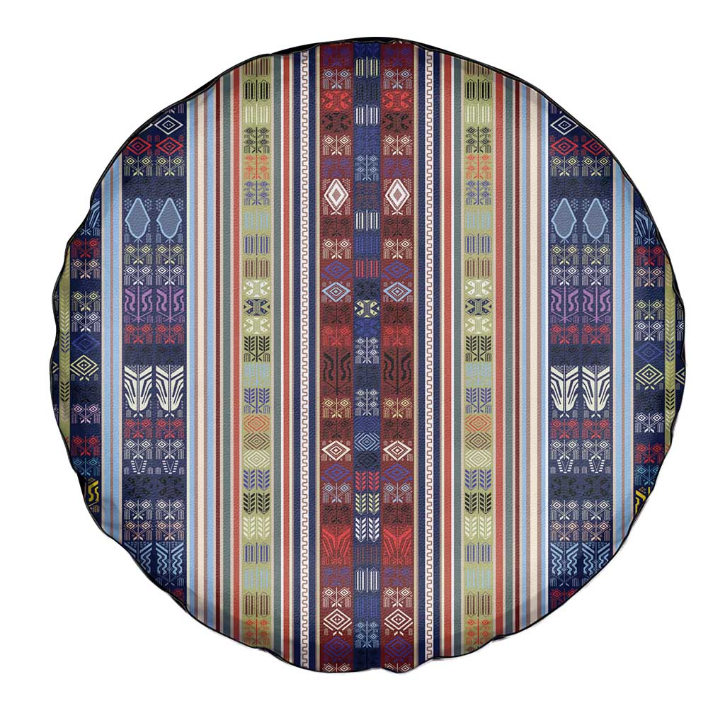 Lamba Mpanjaka Madagascar Spare Tire Cover Traditional Pattern