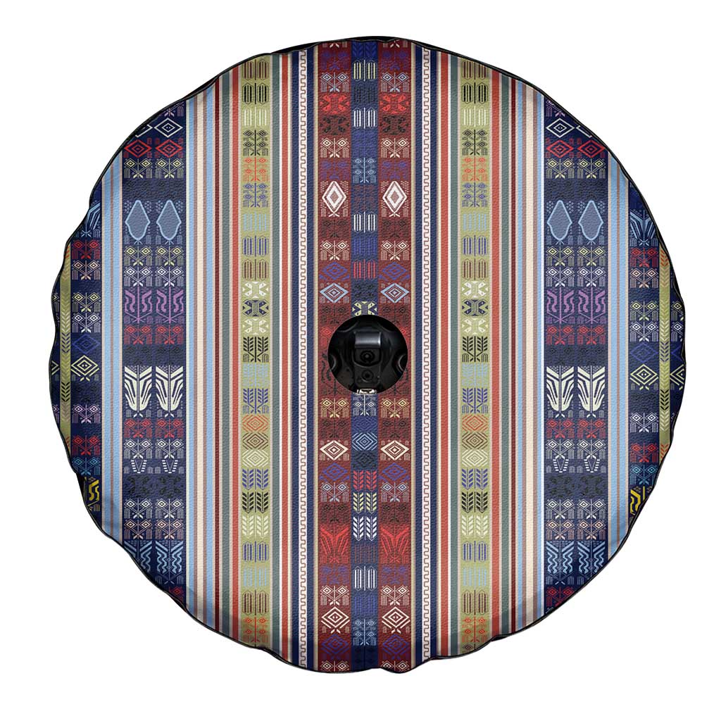 Lamba Mpanjaka Madagascar Spare Tire Cover Traditional Pattern