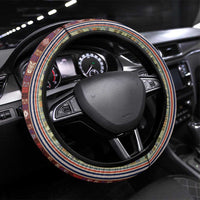 Lamba Mpanjaka Madagascar Steering Wheel Cover Traditional Pattern