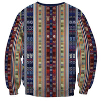 Lamba Mpanjaka Madagascar Sweatshirt Traditional Pattern